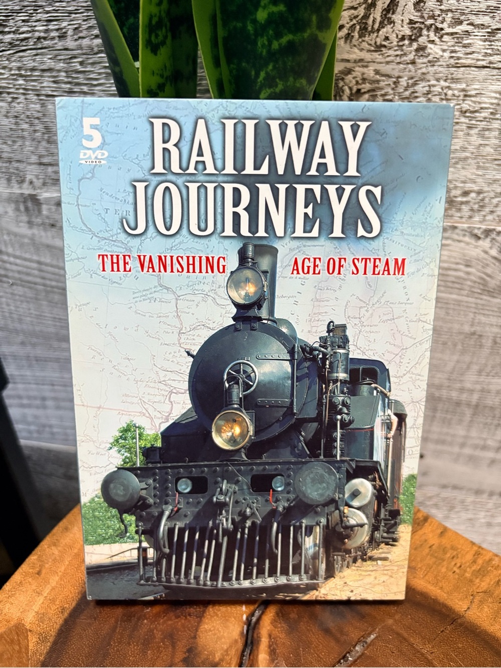 "Railway Journeys - The Vanishing Age of Steam" DVD 5-Disc Collectible Box Set